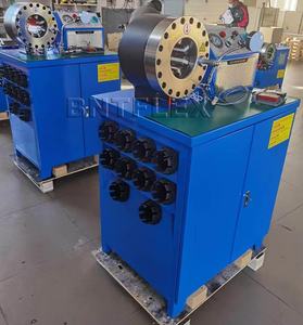 Presse à tuyau hydraulique électrique 4 couches BNT50 1/4 2 pouces 10 ensembles de matrices pour presse à tuyau <span class=keywords><strong>multicouche</strong></span> pour la fabrication de produits en caoutchouc - Product Image 2