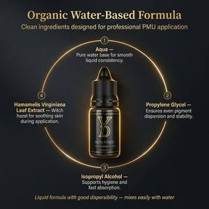 Encre <span class=keywords><strong>de</strong></span> maquillage permanent liquide pour sourcils YD, pigment organique, microblading, tatouage pour maquillage semi-permanent - Product Image 5