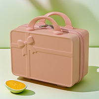 Sac portable ultra-léger, durable, antivol, imperméable, avec fermeture éclair en T, poignée souple, capacité moyenne, logo personnalisé, luxe, ABS, 14 pouces