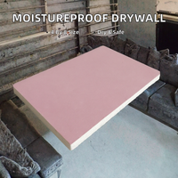 Plaque de plâtre hydrofuge et ignifuge moderne 4'x8'x9mm avec surface en papier, garantie 3 ans pour la décoration de plafonds intérieurs en Russie