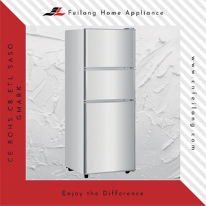 Frigidaire ménager à trois portes de grande capacité, 206 litres, prix d'usine, bon marché - Product Image 5