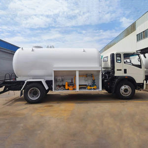 משאית מכלית גז חדשה מהמפעל בהתאמה אישית 8000-12000 ליטר סינוטרק קטנה 4x2 גפ\\\"מ <span class=keywords><strong>LNG</strong></span> CNG LPG - Product Image 4