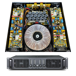 Amplificateur de puissance 4 canaux TD-class 1300W, 8 Ohms 4 Ohms 2000W, adapté aux concerts sur scène et aux spectacles en plein air. - Product Image 1