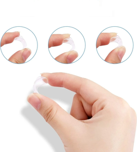 Ajustador de tamaño de anillo de joyería ajustable, espaciador de tamaño de anillo Invisible de silicona TPU para anillos sueltos - Product Image 5