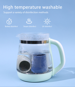 Gobelet en silicone de qualité alimentaire sans BPA, non toxique, anti-fuite, portable, pour bébé, tasse d'apprentissage pour nourrissons - Product Image 5