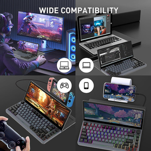 Clavier de jeu portable K3 avec écran IPS de 13 pouces, design mécanique, avec extension USB/SSD, pliable pour Windows et <span class=keywords><strong>Mac</strong></span>, interface Type <span class=keywords><strong>C</strong></span> - Product Image 6