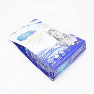 Custom Printing Cat Food Bag Foil Plastic Food Packaging Flat Bottom Pouch Ziplock Bag for pet food