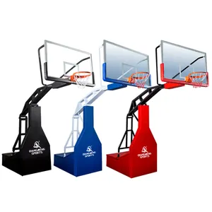 Canestro/supporto/sistema/attrezzatura da basket fisso professionale per esterni per adulti