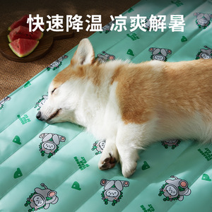 Nouvelle tapisserie rafraîchissante pour animaux de compagnie, tapis rafraîchissant pour chien pour l'été, tapis rafraîchissant pour chat, taille extra large, vente en gros directe usine transfrontalière. - Product Image 4