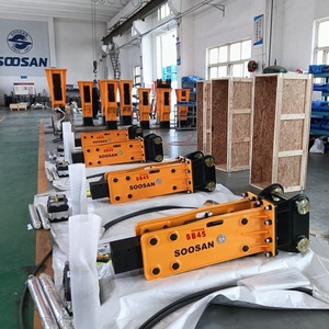 New SB45 Top Type Hydraulic Breaker Hammer Excavator Attachment for 7-15 Ton Excavators 1 Year Warranty Construction Mining Use - Product Image 2