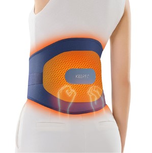 Almohadilla de masaje de espalda con calor y vibración inalámbrica, masajeador de cintura para fisioterapia para aliviar el dolor de espalda baja - Product Image 1