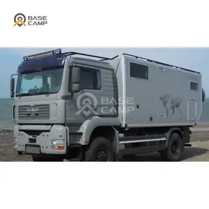 中国カスタマイズオフロードRVキャンピングカー旅行レッカー車大型アドベンチャートラックハードトップアセンブリラゲッジラック