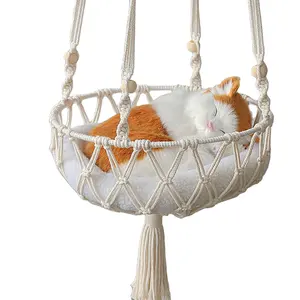 Kedi hamak asılı salıncak kedi yatak sepeti ev Pet aksesuarları köpek kedi evi yavru yatak hediye yaratıcı Pet ürünleri