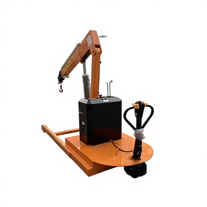 Alat Angkat Konstruksi Derek Listrik Portabel Mini Crane 1-Ton Kontrol Jarak Jauh Rantai Pengikat Garansi 3 Tahun - Product Image 4