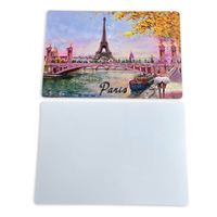 Vente en gros de sets de table photo personnalisés de haute qualité napperon en PVC napperons lavables imperméables en PP pour table à manger