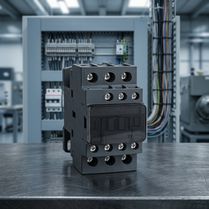 Contacteur AC industriel avec connexion par bornes à vis, contacteur électrique basse tension pour équipement d'automatisation, tripolaire - Product Image 3