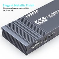Contrôleur mural vidéo 3x3 4K 1080P Type-c USB C pour entrée HDMI DVI 9-Screen Splicing TV Wall Audio RS232 Video Audio Accessories