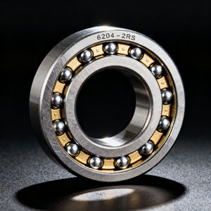 จัดส่งฟรี ลูกปืนเม็ดกลมร่องลึก 20*47*14 มม. สำหรับมอเตอร์พัดลมไฟฟ้า รถแทรกเตอร์ ความแม่นยำ P5 รุ่น 6204-2RS - Product Image 2