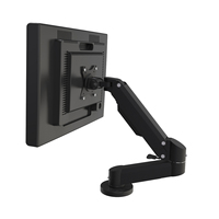 Support de tablette PC Meisonic T8-GA02-Z, support d'écran d'ordinateur, bras de moniteur en aluminium à ressort à gaz, ergonomique, 32 pouces