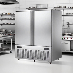 Nhà hàng thương mại Tủ đông đứng công suất lớn Thiết bị làm lạnh bằng thép không gỉ thẳng đứng với chế độ làm mát không khí-45 ° - Product Image 3