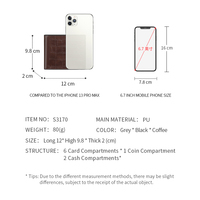TAOMICMIC 2025 dompet kartu pria, kwallet Retro modis motif buaya, pemegang dolar pendek multifungsi