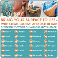 Résine époxy pour table, résine époxy pour comptoir, résine époxy transparente, résine époxy marine, kit de résine époxy pour comptoir