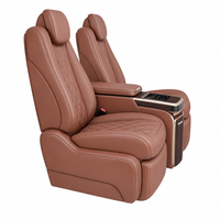 Sièges de luxe VIP CARRIDE Aero Captain pour MPV Van Alphard avec chauffage, refroidissement, ventilation, inclinaison électrique, cuir premium, exécutifs