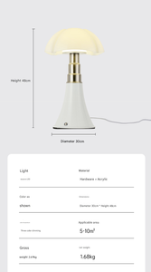 <span class=keywords><strong>Lampe</strong></span> de table Wolongmountain de <span class=keywords><strong>style</strong></span> italien vintage, <span class=keywords><strong>lampe</strong></span> de chevet haut de gamme de designer avec motifs floraux de chauve-souris, créative et distinctive - Product Image 6