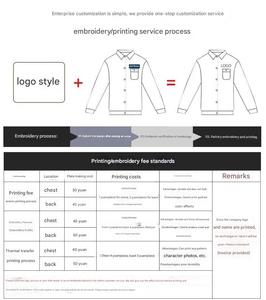 Giacca da lavoro invernale imbottita in cotone traspirante personalizzata uniforme di protezione dal freddo per i lavoratori della costruzione di strade ferroviarie - Product Image 2