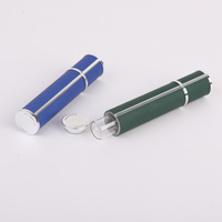 Mini-parfums de luxe en gros, atomiseur de parfum rechargeable, flacon de voyage en cuir, emballage cosmétique pour parfum