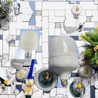 Ampoule LED haute puissance SKD à assemblage IC, haute luminosité, culot B22/E27, éclairage 6500K, certifiée RoHS/CE pour alimentation résidentielle CA