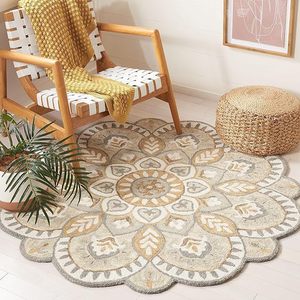 Tappeti in Stile <span class=keywords><strong>Etnico</strong></span> Moderno, Tappeto Antimacchia Retrò per Divano e Tavolino, Decorazione per Soggiorno e Arredamento Casa - Product Image 4