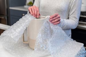Recyclable PE Single Double Layer Heavy Duty Clear Cushion Air <b>Bubble</b> Film Furniture Protection <b>Roll</b> - Product Image 2