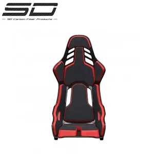 Asientos de carreras de fibra de carbono para coches de lujo, estilo Recaro, superrápido