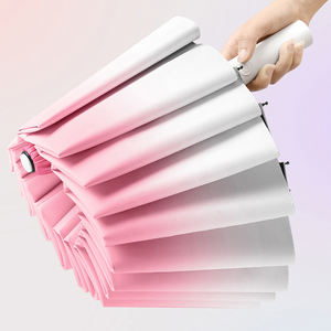 完全自動黒接着剤折りたたみ式16骨色カスタマイズ可能なロゴ変更 - Product Image 4