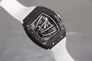 Nuevo Reloj de Hombre de Diseño Moderno con Correa de Goma y Caja de Fibra de Carbono Negra, Reloj Mecánico de Alta Gama - Product Image 2