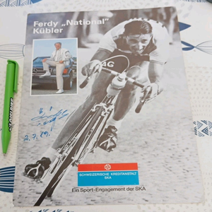 Plc <strong>Ferdy</strong> Autograph. Tour De France Cycliste Grande Photo for Warranty Product - Product Image 1