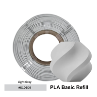 Filamento PLA Bambu a Granel, Recarga sin Bobina, 1.75mm 1kg, Ecológico, Biodegradable, Listo para Enviar, Distribuidores Globales