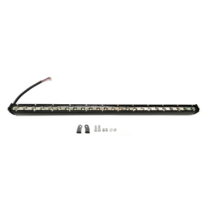 Barre lumineuse de travail LED ADT 25,4 pouces, fine, à une seule rangée, faisceau spot et large 6D, pour voiture, phare antibrouillard, 6000K - Product Image 4