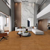 Azulejos de Porcelana con Diseño de Madera Tallada, 600x1200mm, Mate, Antideslizantes, para Pared y Piso, Diseño Moderno para Baño, Garantía de 5 Años