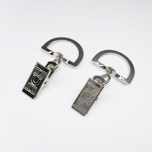 Mosquetones de Metal con Clip giratorio, gancho de cocodrilo para monedero - Product Image 4