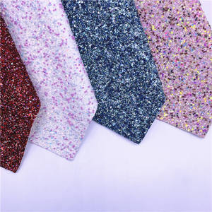 Feuilles de cuir à paillettes épaisses Super Pearl pour textile à la maison pour chaussures à nœuds Sacs à paillettes - Product Image 2