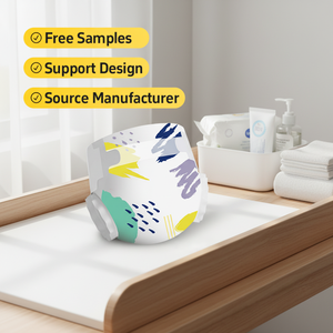 Couches pour bébés OEM/ODM <span class=keywords><strong>Taille</strong></span> S-XL Super Absorption Rapide Prévention des Fuites 3D Tissu Non Tissé pour Bébés - Product Image 1