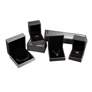 Grandes boîtes d'emballage en cuir multicouches pour cadeaux bague jade pendentif bijoux boîte d'emballage en cuir pour documents et fichiers boîte de rangement - Product Image 6