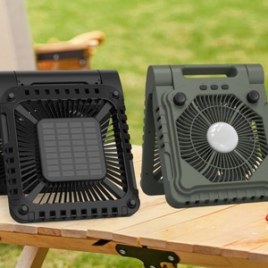 10000mAh Portable LED Lantern Fan Cordless <b>Battery</b> Operated 3 Speeds Powerbank App-Controlled Brushless Motor Outdoor Household - Product Image 2