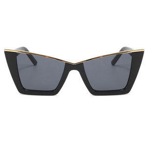 <span class=keywords><strong>Lunettes</strong></span> <span class=keywords><strong>de</strong></span> <span class=keywords><strong>soleil</strong></span> <span class=keywords><strong>tendance</strong></span> pour femmes 2325, style œil <span class=keywords><strong>de</strong></span> chat, monture large <span class=keywords><strong>2023</strong></span> avec verres UV400 disponibles en vert, jaune, rouge, bleu, matière PC - Product Image 1