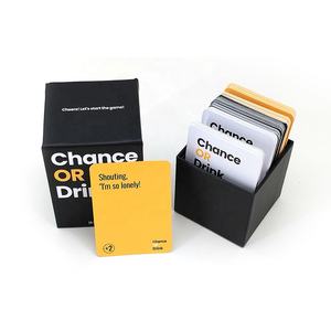 Jeu de cartes personnalisable Hicreate certifié SMETA pour adultes, rose, pour soirées en groupe, fêtes alcoolisées, famille, couples - Product Image 3