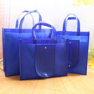 Sac de shopping en PP écologique non tissé en gros, sac fourre-tout pliable non tissé recyclé, sac de shopping réutilisable personnalisé avec logo - Product Image 6