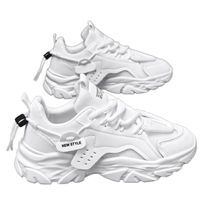 Chaussures de haute qualité pour hommes et femmes, baskets épaisses de créateur, respirantes avec doublure en maille, chaussures de marche printemps-automne - Product Image 1