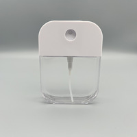Nouveau design de pompe de bouteille de pulvérisateur de désinfectant de parfum de carte de PE en plastique 30ml 40ml 45ml 50ml capacité crème de sérigraphie eau liquide